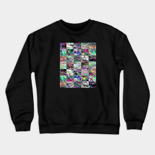 spray art cool pattern art 2 Crewneck Sweatshirt